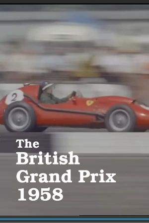 British Grand Prix 1958's poster