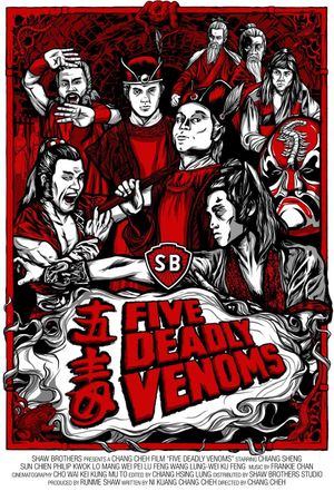 Five Deadly Venoms's poster