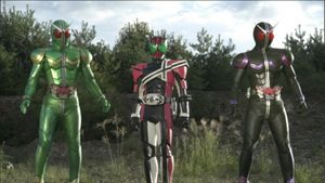 Kamen Rider Movie War 2010: Kamen Rider vs. Kamen Rider W & Decade's poster