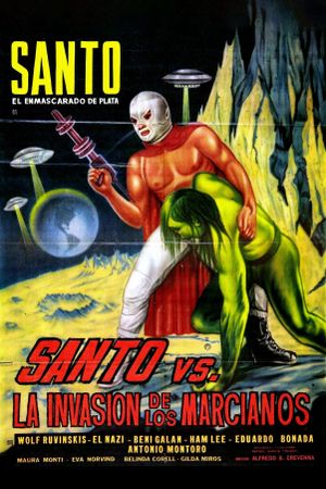 Santo vs. the Martian Invasion's poster