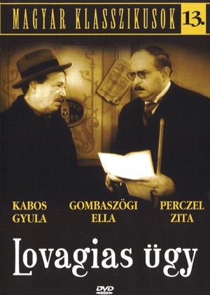 Lovagias ügy's poster