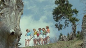 Six Swedish Girls in the Alps's poster