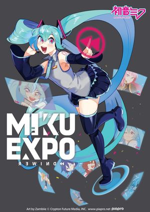 Hatsune Miku: Miku Expo Rewind's poster