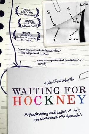 Waiting for Hockney's poster