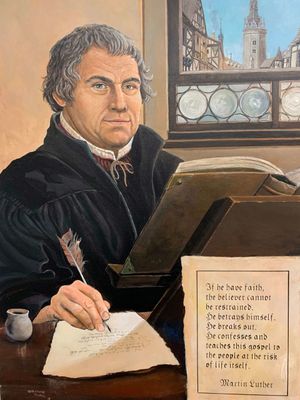 Martin Luther: Pouhou vírou's poster