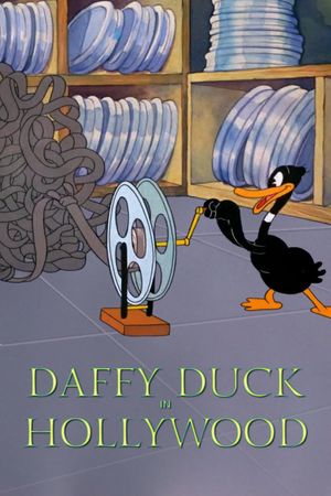 Daffy Duck in Hollywood's poster