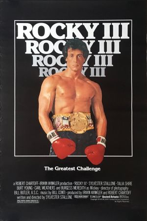 Rocky III's poster