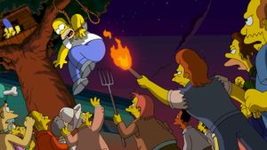 The Simpsons Movie's poster