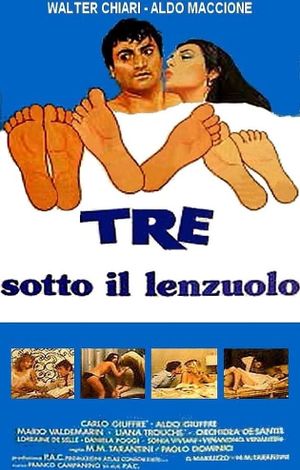 Tre sotto il lenzuolo's poster