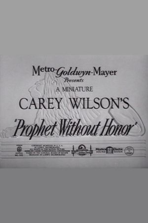 Prophet Without Honor's poster