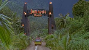 Jurassic Park's poster