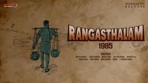 Rangasthalam's poster