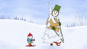 Little Anna and the Tall Uncle's poster