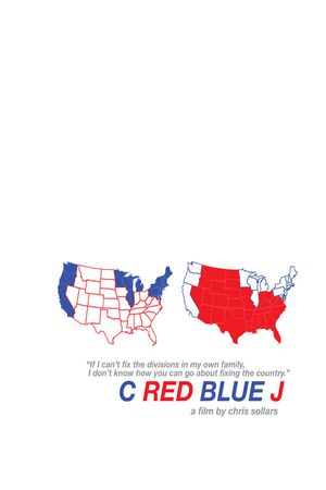 C Red Blue J's poster