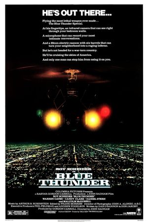 Blue Thunder's poster