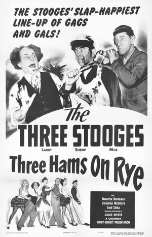 Three Hams on Rye's poster
