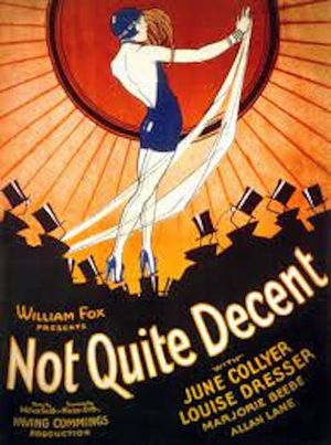 Not Quite Decent's poster