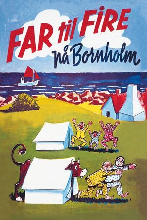 Far til fire på Bornholm's poster