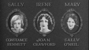 Sally, Irene and Mary's poster