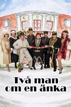 Två man om en änka's poster