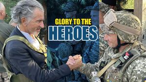 Glory to the Heroes's poster