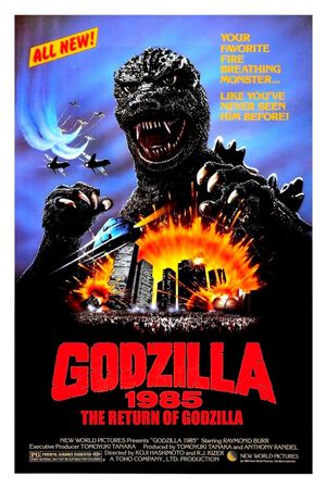 Godzilla 1985's poster