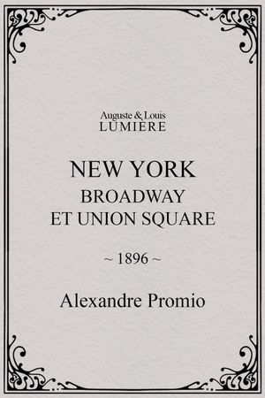 New York: Broadway at Union Square's poster