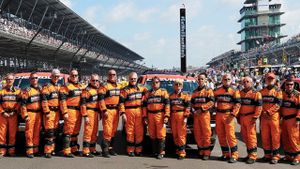 Yellow Yellow Yellow: The Indycar Safety Team's poster