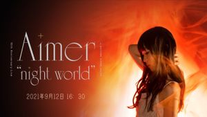 Aimer 10th Anniversary Live in SAITAMA SUPER ARENA "night world”'s poster