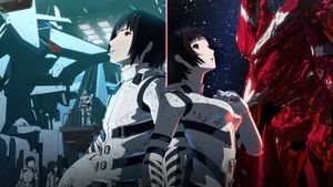 Knights of Sidonia: The Movie's poster