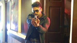 Anjaan's poster