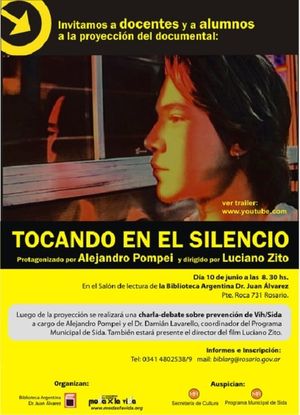 Tocando en el silencio's poster