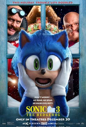 Sonic the Hedgehog 3's poster