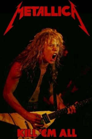 Metallica - Kill 'Em All in Chicago 1983's poster