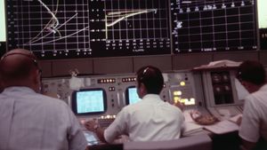 Hazardous Journey - The Apollo 11 Moon Landing's poster