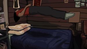 Waking Life's poster