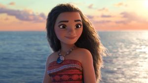 Moana's poster
