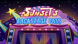 My Little Pony: Equestria Girls - Sunset's Backstage Pass's poster