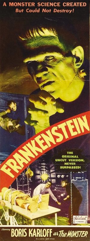 Frankenstein's poster