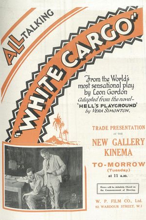 White Cargo's poster