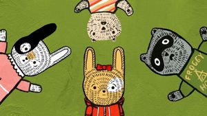Wolfie the Bunny's poster