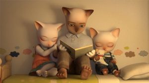 Three Little Cats's poster