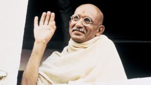 Gandhi's poster