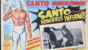 Santo vs. Infernal Men's poster