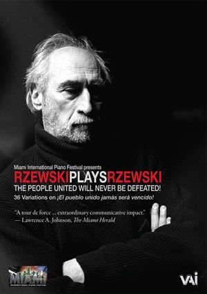 Rzewski Plays Rzewski's poster