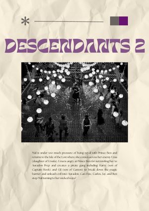 Descendants 2's poster