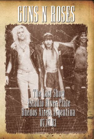 Guns N' Roses Made In Argentina's poster