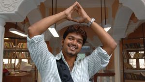 Aathi's poster