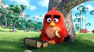 The Angry Birds Movie's poster