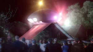 Summer of the Flying Saucer's poster
